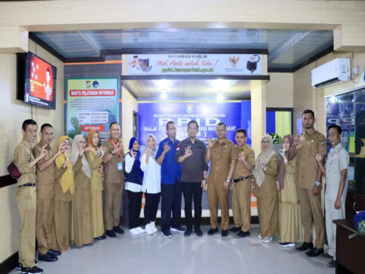 Kementrian Kominfo Kunjungi Dinas Kominfosandi Kampar