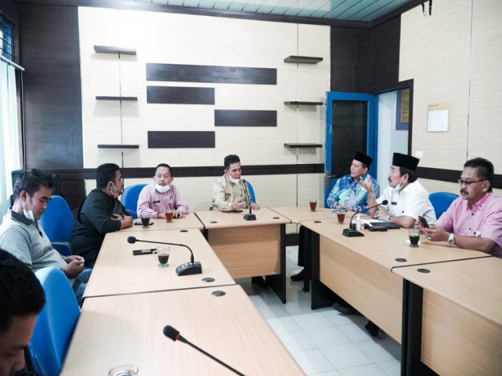 Terkait Pengelolaan Menara/Tower Telekomunikasi, DPRD Labuhan Batu Sumut Kunjungi Diskominfo Kampar