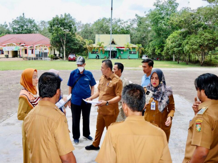 Kominfo Kampar Dampingi Kemkominfo Survey Lapangan Terkait Penuntasan Wilayah yang Tidak Tercover Jaringan Internet 4G