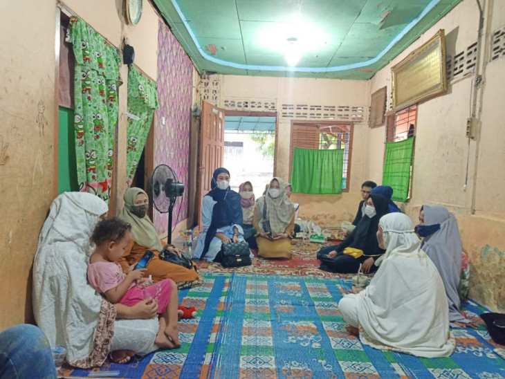 Plt. Ketua DWP Kominfo Ikut Belasungkawa atas Berpulang Ke rahmatullah, Anak salahseorang Staf Kominfo.