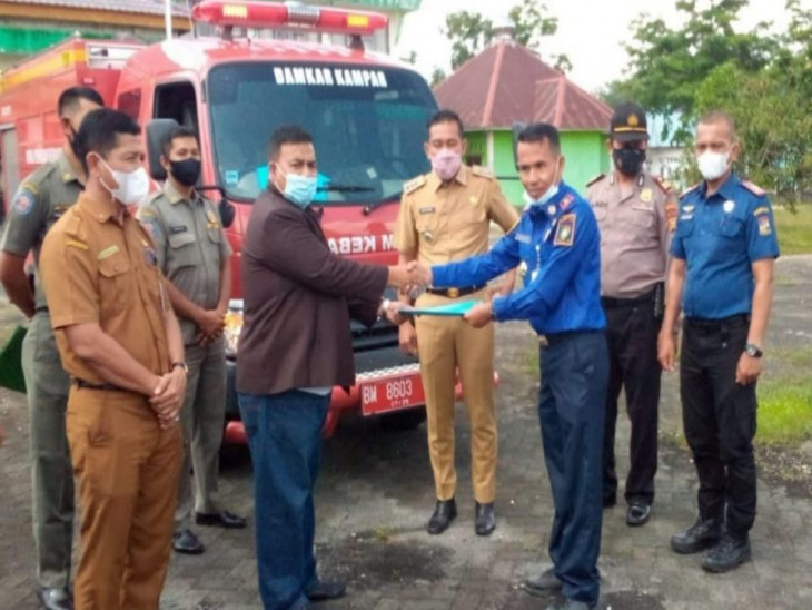 Perdana, Alhamdulilah Damkar Kampar Bentuk Pos Di Kampar Kiri Hilir”