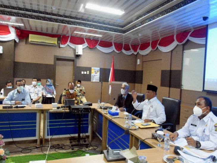 Kakanwil Perbendaharaan Riau Apresiasi Pemkab Kampar Dalam Capaian Pencairan KUR tertinggi di Riau