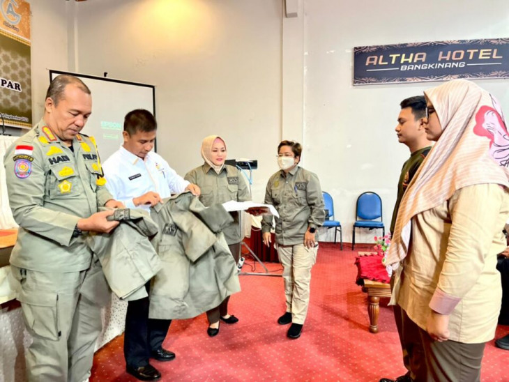 Buka Kegiatan Kerja Sama Antar Lembaga dan Kemitraan Teknik Pencegahan Kejahatan Pol PP