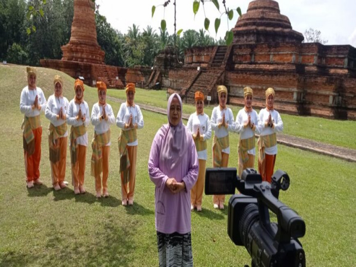 Ikut Berpartisipasi Lomba Senam SKJ DWP Se indonesia, Juli Mastuti Yusri Siap Harumkan Nama Kabupaten Kampar.