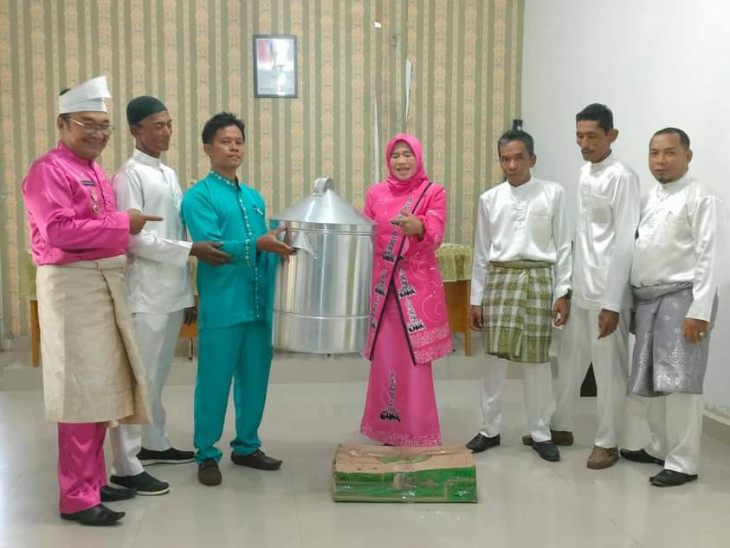 Berkat Haswinda, TP-PKK Sei Jalau Miliki Alat Masak Lengkap