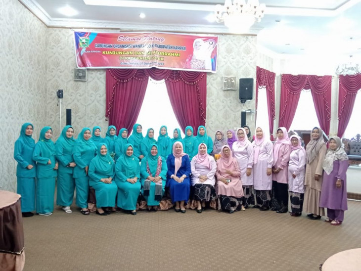 Kunjungi GOW Kab. Solok, Ketua GOW Kab. Kampar Katakan: Sharring Program Demi Kemajuan Organisasi