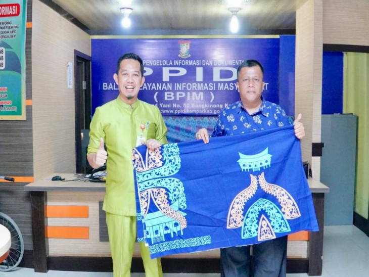 Menuju Launching Produk Lokal Brand, PT. Semoga Laris Jaya Lakukan Audiensi Ke Diskominfo Kabupaten Kampar.