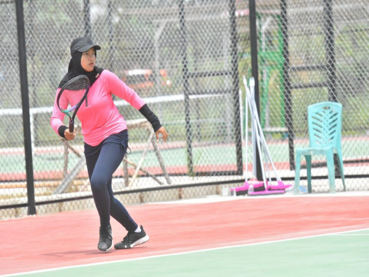 Diluar Dugaan Cabor Tenis Lapangan Raih Juara Umum
