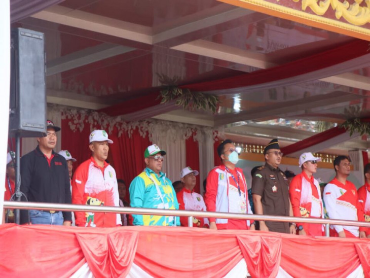 Porprov Ke-X Riau Resmi Di Tutup, Kampar Peringkat IV, Yusri : Terima Kasih Kontingen Kampar Yang telah Berjuang.