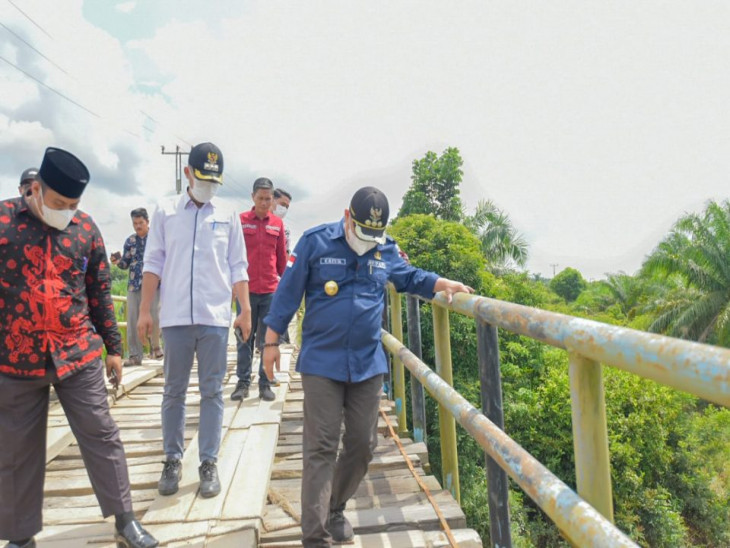 Harapan Masyarakat Sekijang Akan Pembangunan Jembatan Akan Segera Terwujud.