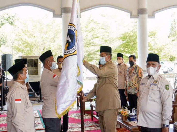 Ketua KTNA Provinsi Riau, Hadiri Pengukuhan Pengurus KTNA Kabupaten Siak Masa Bhakti 2020-2025