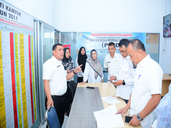Jadi Sentra Penilaian Pelayanan Publik, Kominfo Kampar Sambut Tim Penilai Bupati Awards
