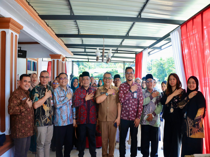 Telah Berjalan Dua Tahun, Komitmen dan Konsistensi Pelaksanaan Desa Antikorupsi, KPK RI lakukan Monitoring dan Evaluasi Desa Antikorupsi Pulau Gadang