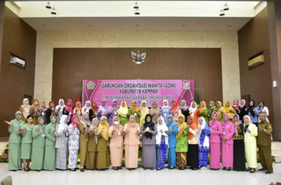 Pj Bupati Buka Musyawarah Daerah (MUSDA) Gabungan Organisasi Wanita (GOW) ke V tahun 2022.