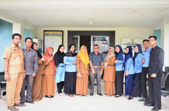 Masuki Purna Bhakti, Syamsul Bahri lakukan perpisahan dengan Diskominfo Kampar.