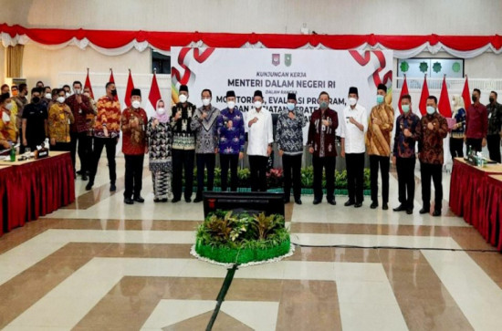 Bupati Kampar Hadiri Kunker Mendagri Tito Carnavian ke Riau.