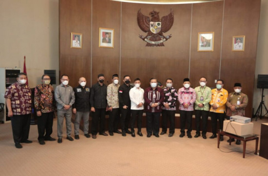 Rapat Dengar Pendapat Bersama BAP DPD-RI, Sekda Kampar ; Kampar Telah raih Opini WTP dari BPKP.