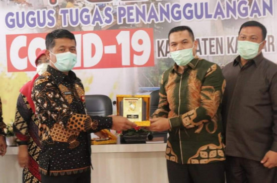 DPRD Dari Dua Kabupaten di Sumbar Lakukan Studi Banding Penanganan Covid-19 Ke Dinkes Kampar