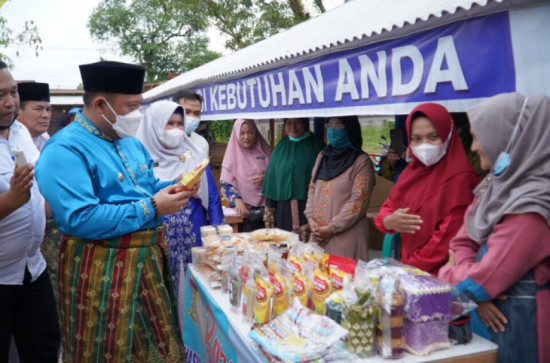 Launching Gebo, Bupati Kampar Apresiasi Inovasi Korpri Kampar Bangkitkan Ekonomi.