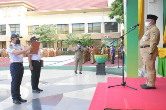 Sekda Kampar ; Selaku Aparatur Kita Harus Berintegritas Tinggi Untuk Capai Prestasi.