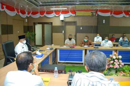 Pemkab Kampar Gelar Rapat Persiapan Entry Briefing BPK RI Provinsi Riau