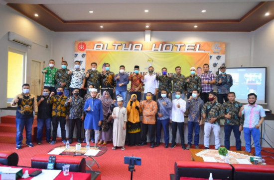 Bupati Kampar Membuka Secara Resmi Muscab X BPC HIPMI Kabupaten Kampar.