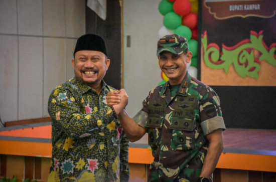 Sebelum Pindah Tugas ke Kodam Iskandar Muda Aceh, Danrem 031/WB Mohon Pamit.