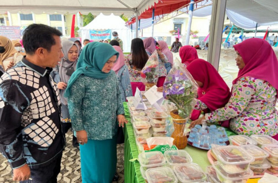 Sempena Hari Ikan Nasional 2022 Di Sulteng, Kampar Tampilkan Makanan Olahan Ikan dan Rempah Khas Kampar.