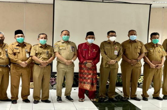 Bappeda Kampar Ekpose Program Prioritas Kampar di Bappeda Propinsi Riau