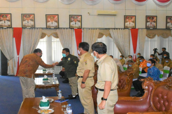 Bupati Kampar Terima Kunjungan Ketua BPK RI Perwakilan Riau