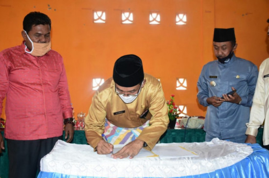 MEWAKILI BUPATI ASISSTEN III SYAMSUL BAHRI BUKA MUSRENBANG DI KECAMATAN BANGKINANG KOTA