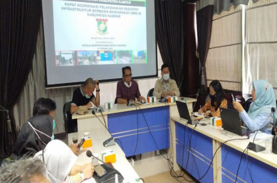 Pemkab Kampar Proaktif Raih Dana Pembangunan IBM Bersumber APBN