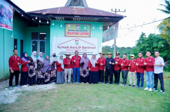 GIP dan IAITB Riau Membantu Pemkab Kampar Menghapus Kemiskinan Ekstrem