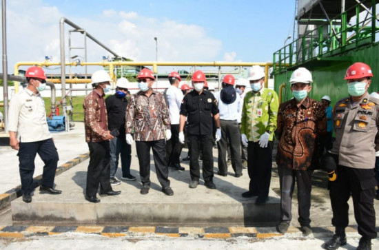 Bupati Dampingi Rombongan Wantanas Kunker Ke KUD Sawit Jaya dan PT. Perkebunan Rakyat.