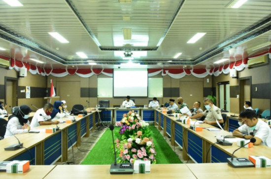 Sekda Pimpin Rapat Kegiatan penyambutan Bulan Ramadhan