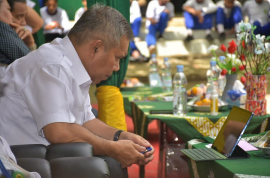 Pemkab Kampar Ikuti Zoom Meeting dengan BRIN Untuk Menindak Lanjuti Kesepakatan