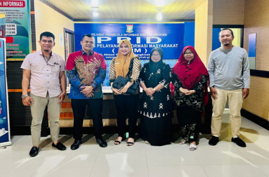 Diskominfotik Riau Kunjungi Diskominfosandi Kampar.