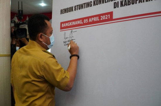 Tekan Angka Stunting di Kabupaten Kampar, Seluruh Elemen Pemerintahan Satukan Komitmen