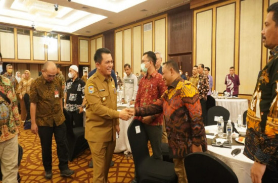 Sekda Kampar Ikuti Rakor Pencegahan Korupsi Terkait Participating interest Blok Migas di Riau dan Kepri.
