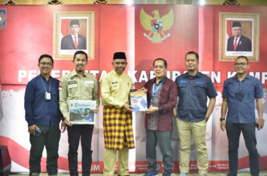 Pj. Bupati Kampar Audiensi Bersama Tribun Pekanbaru
