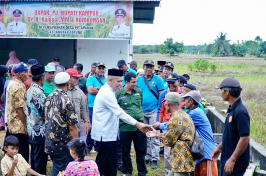 Silaturrahmi dengan Kelompok Tani, Ini Aspirasi Petani Kepada Pj Bupati Kampar..