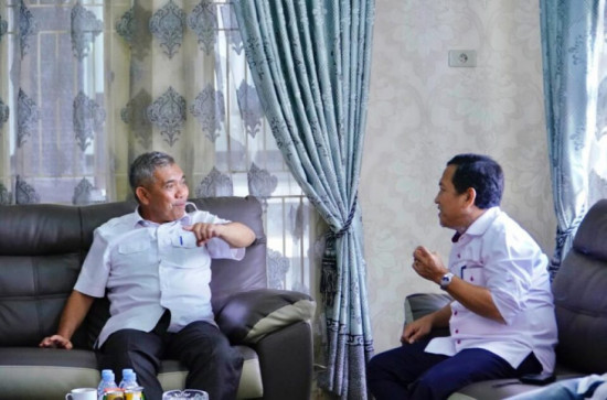 Pj Bupati Kampar Sambut Kunjungan Kabinda Riau Brigjen TNI. R. Wibisono Hendroyoso, MM Beserta istri.