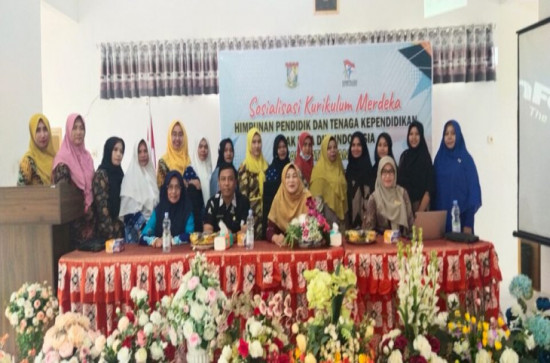 Himpaudi Kampar Gelar Sosialisasi Kurikulum Merdeka Kepada Guru PAUD.