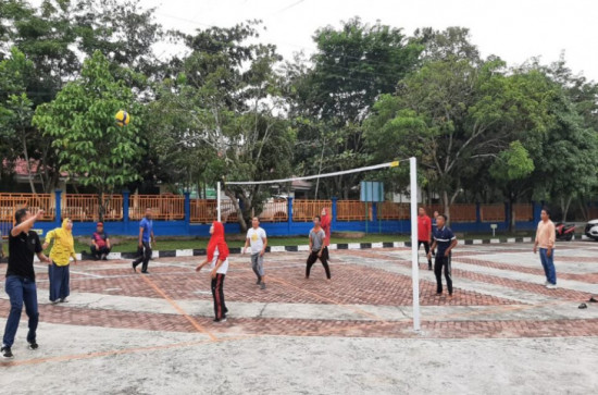 Meriahkan HUT RI Ke-77 Tahun 2022, Dinas Sosial Adakan Berbagai Pertandingan Olahraga .