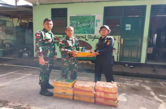 Satgas Pamtas RI-PNG Yonif 132/BS Berhasil Menggagalkan Usaha Penyelundupan Miras Dari Negara PNG.