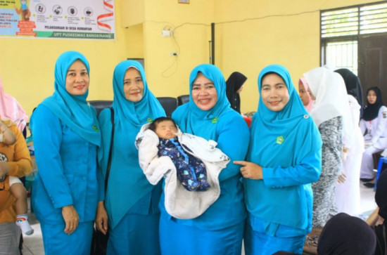 GOW Kampar turut andil dalam Pencanangan Crash Program Polio Di Kabupaten Kampar