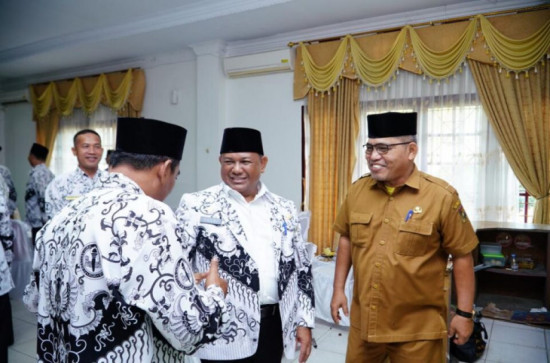 Tamu Ramah bersama PGRI Se-Kabupaten Kampar, Sekda Kampar ; Kita Terus Perjuangkan Pengangkatan P3K Kampar.