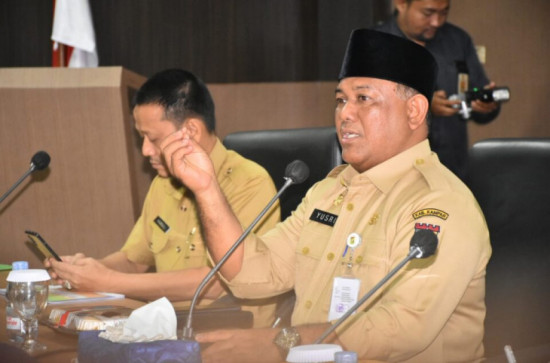 Genjot PAD PBG/IMB Hingga Rp.10 M, Sekda Kampar Minta Lakukan Dengan System Jemput Bola.