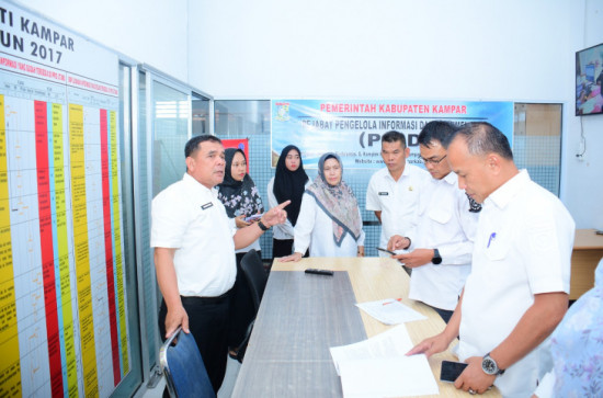 Jadi Sentra Penilaian Pelayanan Publik, Kominfo Kampar Sambut Tim Penilai Bupati Awards