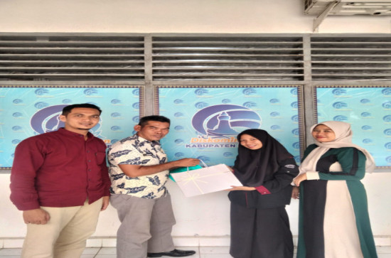 Sebulan Mengabdi Magang , Raisa Septi Pirsa Resmi Berpisah dengan Diskominfo Kampar